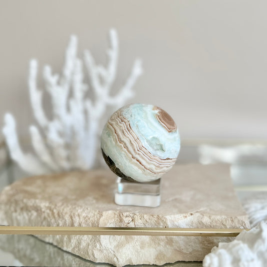 Caribbean Calcite Sphere #3