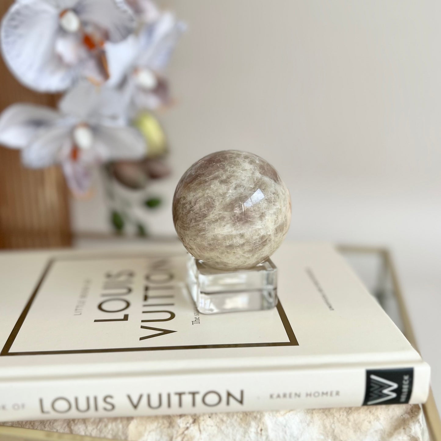 Sunstone Moonstone Sphere #1