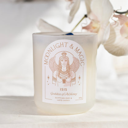 Isis Divine Feminine Candle