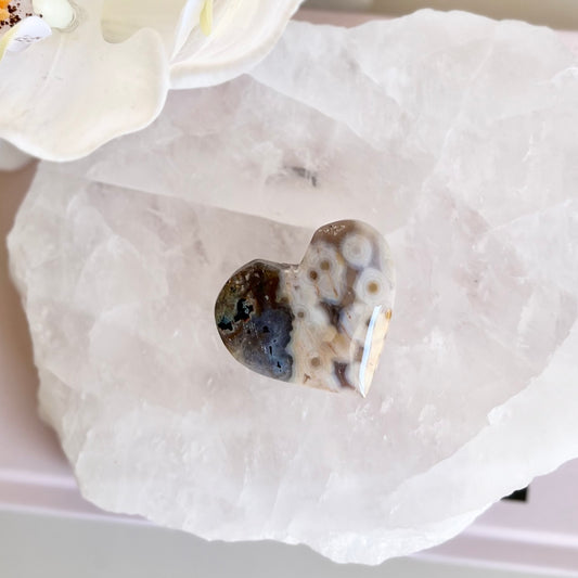 Ocean Jasper Heart #5