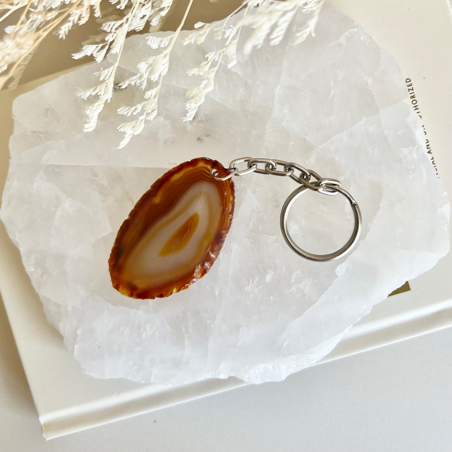 Agate Keyring #5