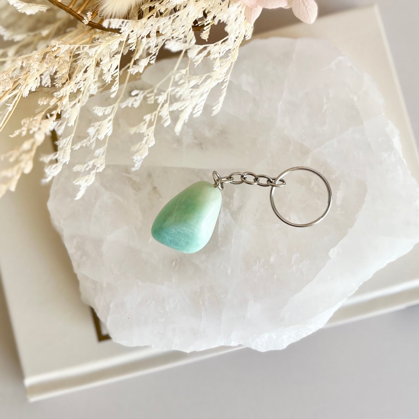 Amazonite Keyring - Intuitively Chosen