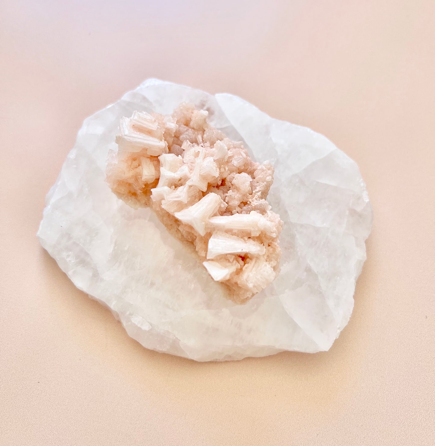 Pink Halite Cluster #1