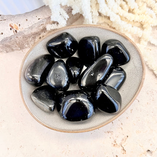 Black Obsidian Tumble