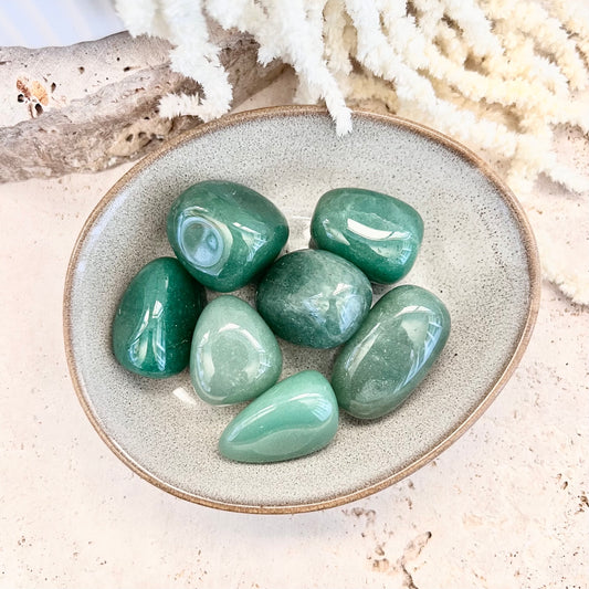 Green Aventurine Tumbles