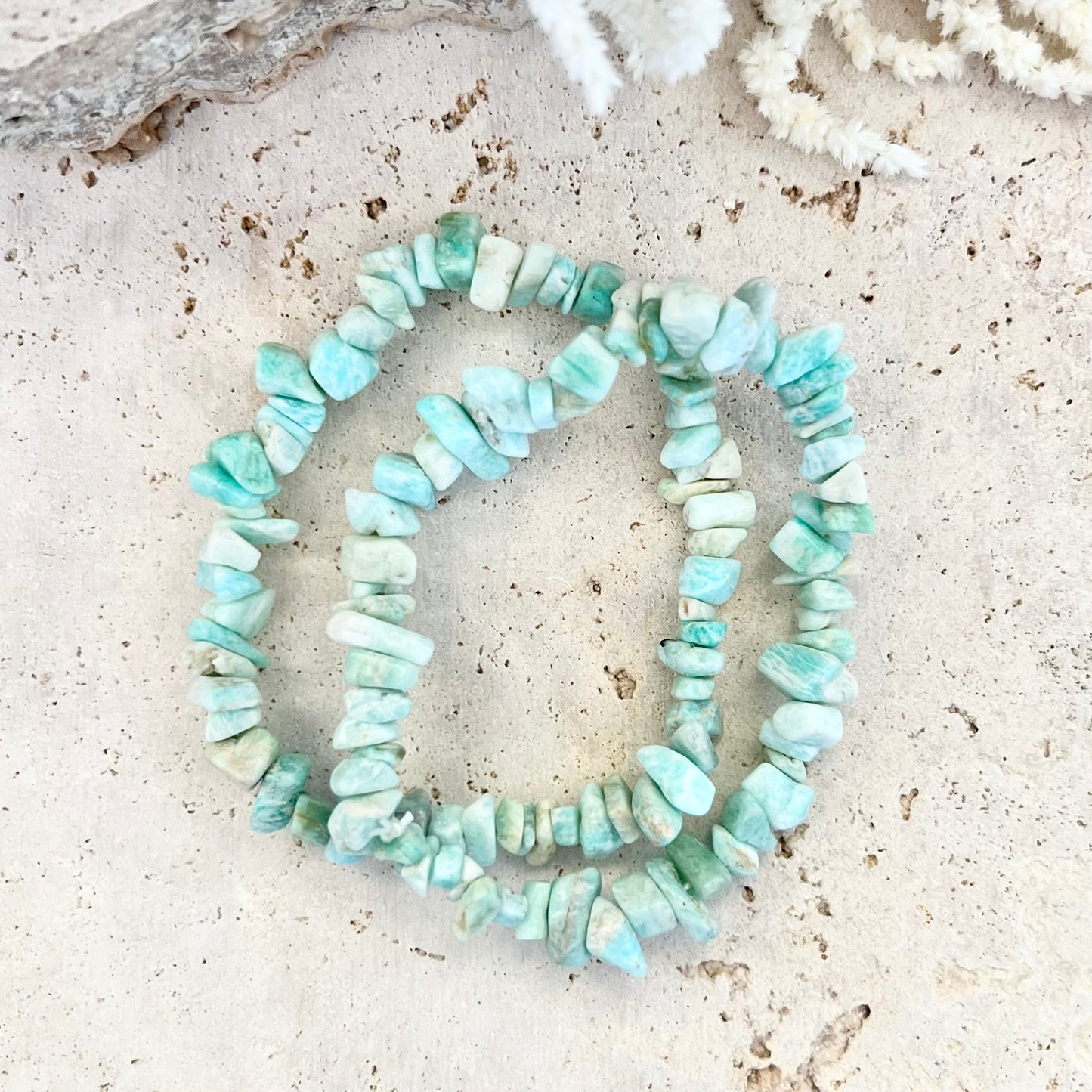 Amazonite Chip Bracelet